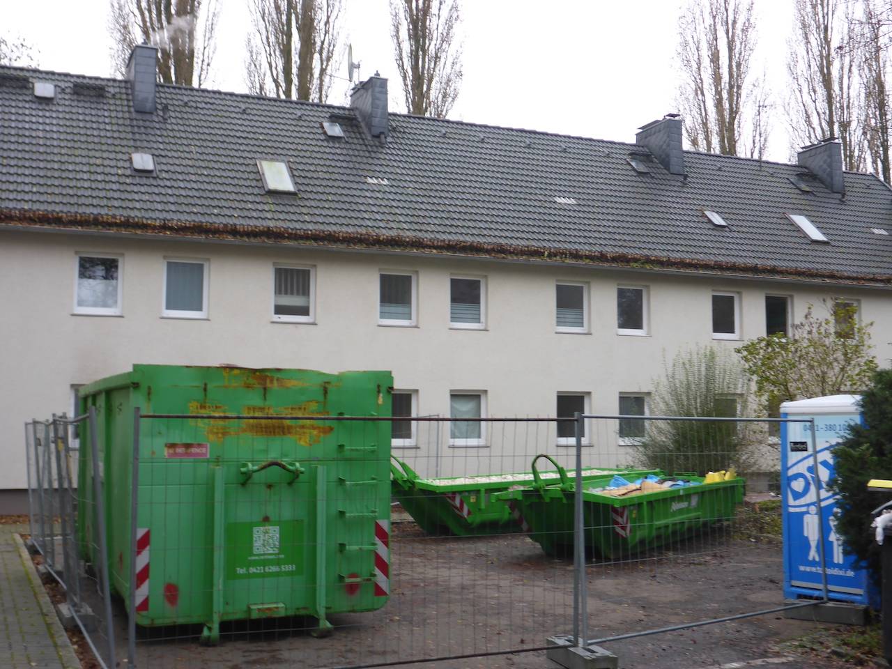 Errichtung eines Windparks