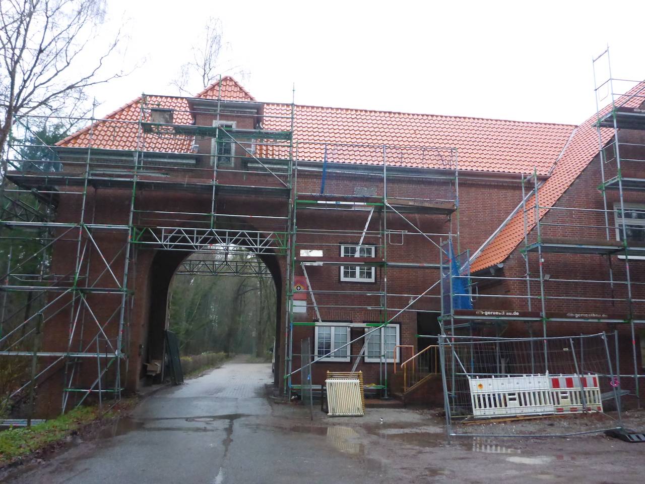 Errichtung eines Windparks