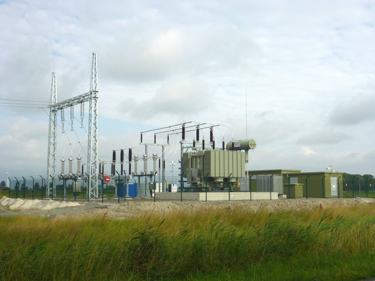 Errichtung eines Windparks