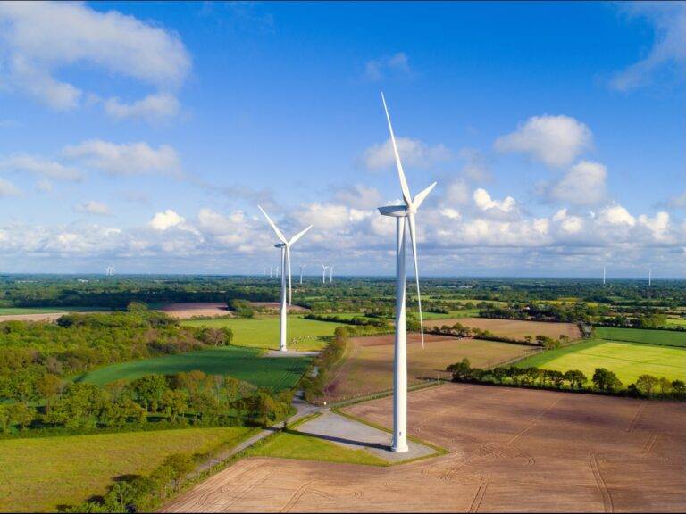 Errichtung eines Windparks